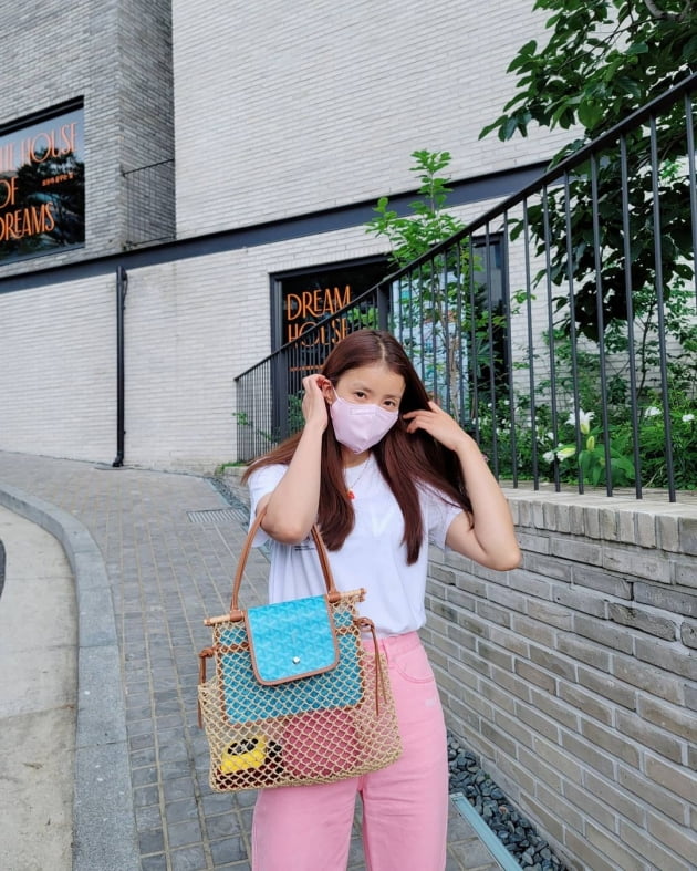'연매출 25억♥' 이시영, 물고기가 놀랄 어망 스타일 명품백 [TEN★]