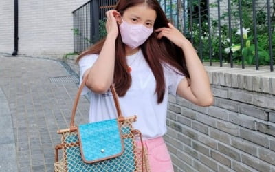 '연매출 25억♥' 이시영, 물고기가 놀랄 어망 스타일 명품백 [TEN★]
