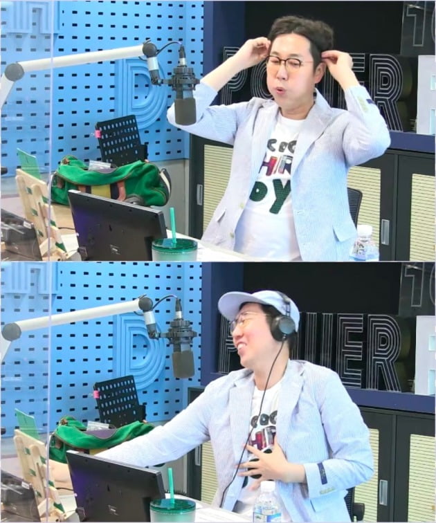 사진=SBS 파워FM '김영철의 파워FM' 보이는 라디오 캡처