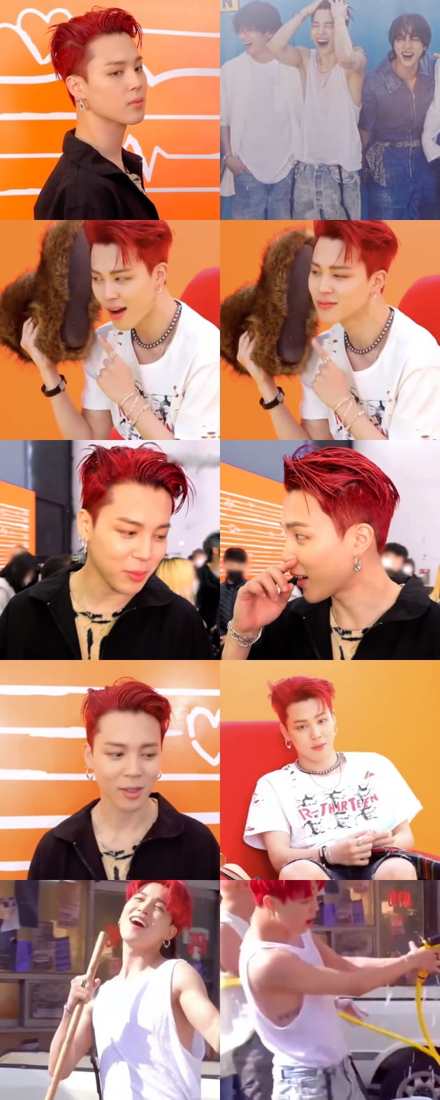 방탄소년단 지민 'Butter' 자켓 촬영 현장