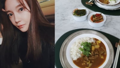 '주상욱♥' 차예련, 얼굴도 예쁜데 요리도 잘하네…직접 만든 카레 인증 [TEN★]