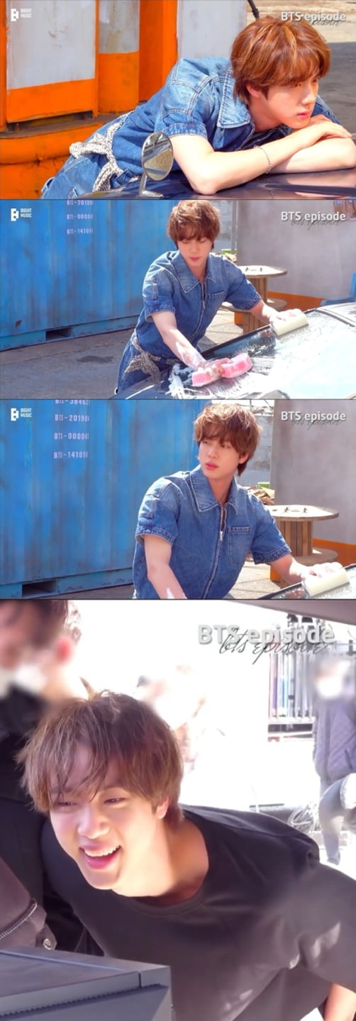 방탄소년단 진, Butter 앨범 자켓 스케치에 보여준 팔색조 연기