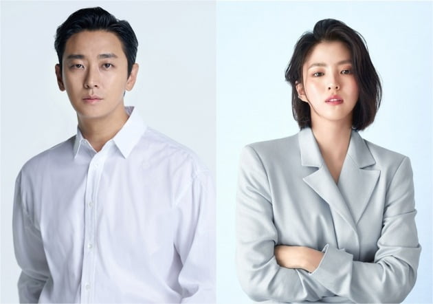 영화 '젠틀맨'에 캐스팅된 배우 주지훈(왼쪽), 한소희 / 사진제공=웨이브