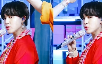 방탄소년단 지민, 日 들끓게 한 '천재 퍼포머'…FNS가요제서 '퍼펙트' 활약