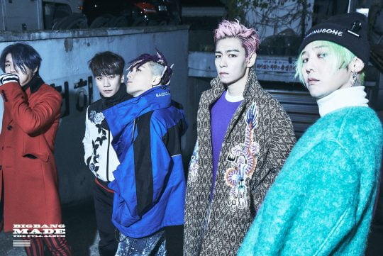 그룹 빅뱅/ 사진 = YG엔터테인먼트