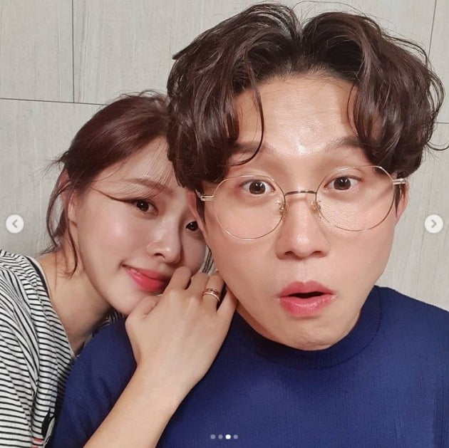 박성광, 이솔이 부부./사진=SNS