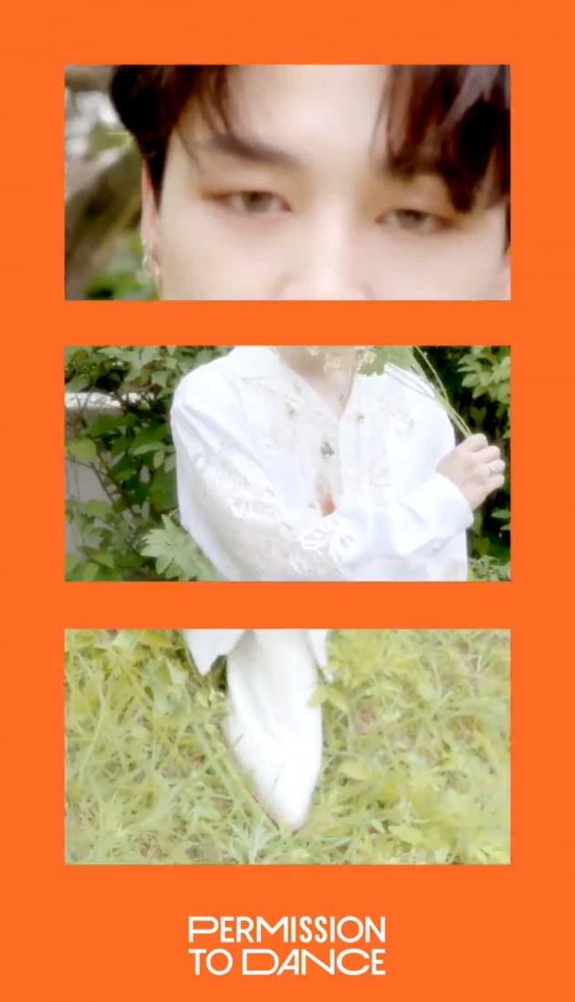방탄소년단 지민, 8초만에 팬들 홀린 순백의 청순미...7시간30분만에 100만 돌파