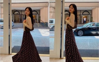 '美여행중' 한예슬, 실내에서 NO 마스크?…일부 누리꾼 '눈살' [TEN★]