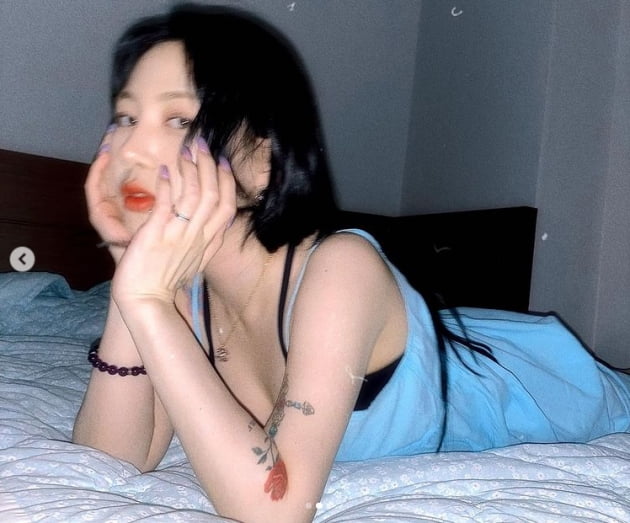 제이미, 오늘은 섹시하게~...박지민 맞어? [TEN★]