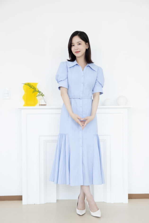 강한나는 극 중 도재진(김도완 분)과의 열린 결말에 관해 "판타지 로코라서 재밌는 결말이 아닐까 싶다"고 설명했다. /사진제공=키이스트
