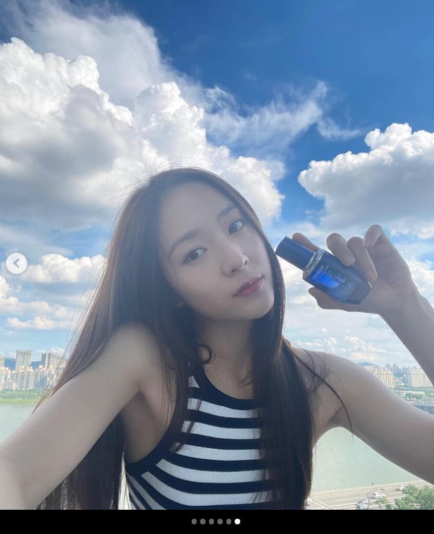 크리스탈, 구름은 거들뿐...얼음공주 美친 미모[TEN★]
