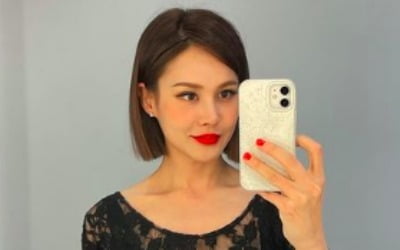 아이비, 가슴부터 복부까지 시스루…'유혹의 섹시퀸' [TEN★]