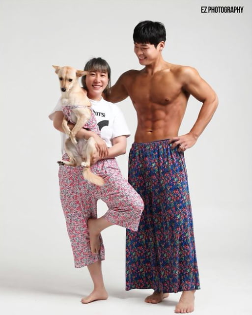 김영희(왼쪽)와 남편 윤승열 /사진 = 김영희 인스타그램