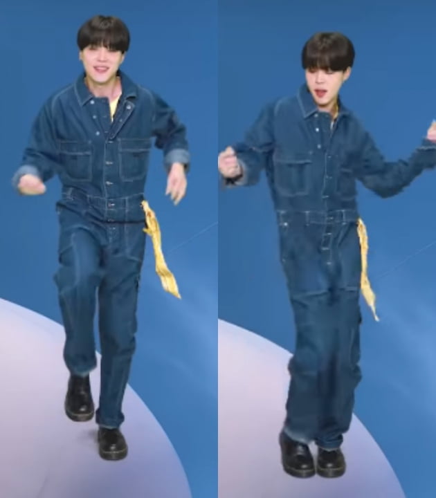 방탄소년단 지민, ♥아미 헌정 댄스…"춤은 또 못 참지"