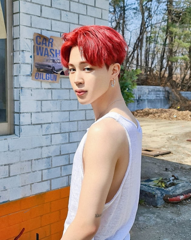방탄소년단 지민, 백허그 유발하는 뒤태까지…아미 홀린 '인어왕자'