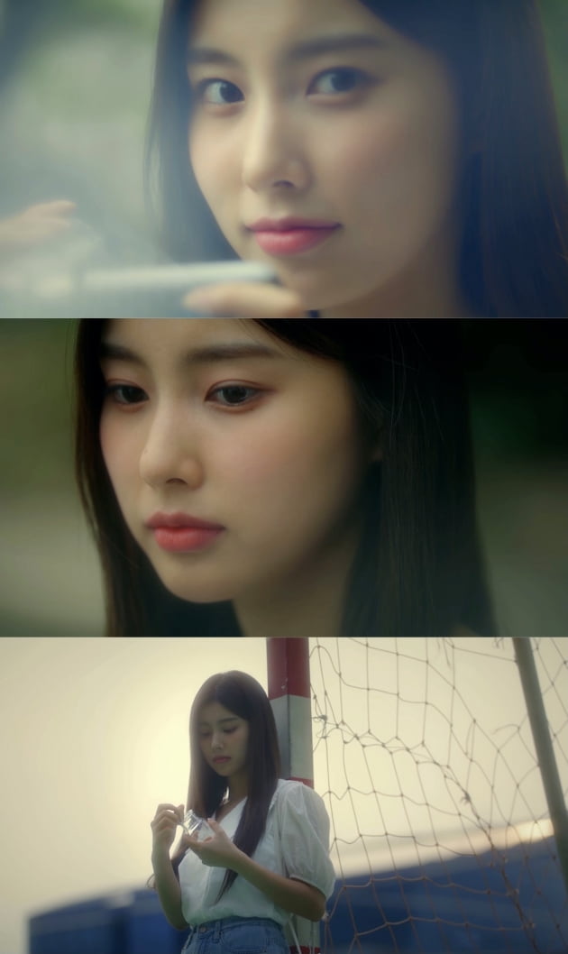 아이즈원 출신 강혜원, 배우 해도 되겠네…수지 잇는 '국민 첫사랑'