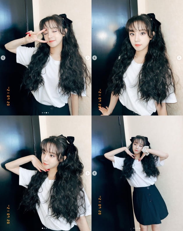 (여자)아이들 우기, 살아있는 바비인형..."내 자신이 정말 자랑스러워"[TEN★]