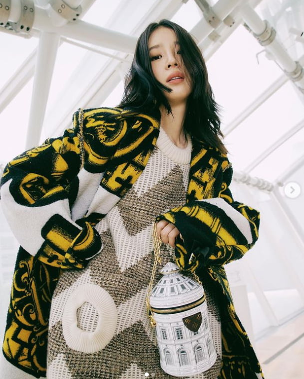 '구척장신' 아이린, L사 명품백 들고 본업에 충실…선방쇼 잠시 멈춤 [TEN★]