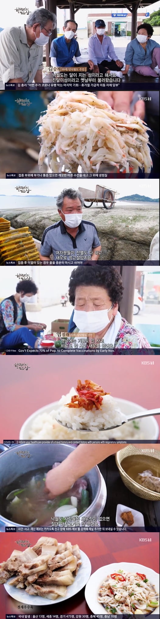 '한국인의 밥상'(사진=방송 화면 캡처)