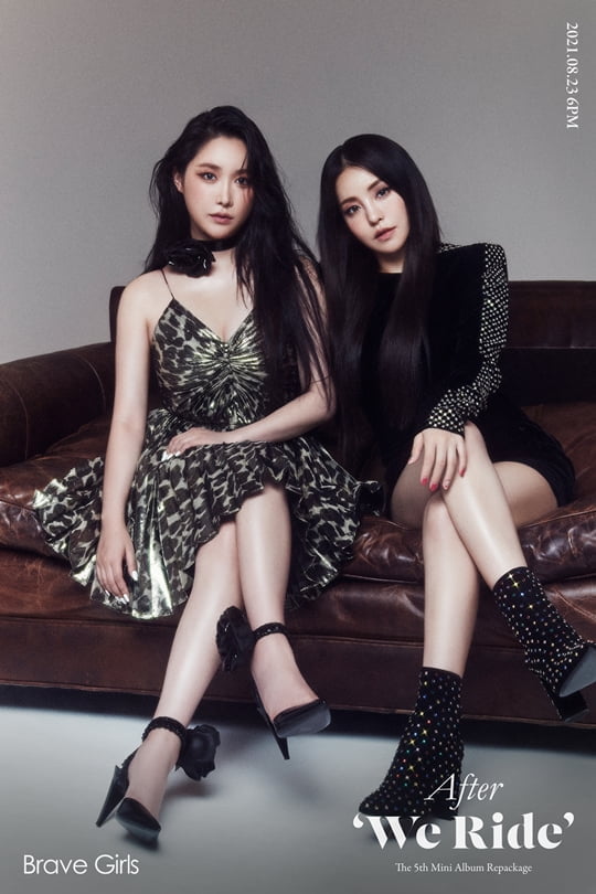 브레이브걸스, 미니 5집 리패키지 유닛&단체 포토 티저 공개…4人 4色 매력