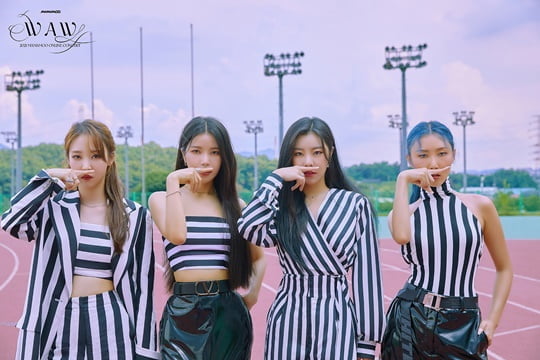 마마무, 데뷔 첫 온라인 콘서트 'WAW' 티저 이미지 추가 공개…'청순+시크'