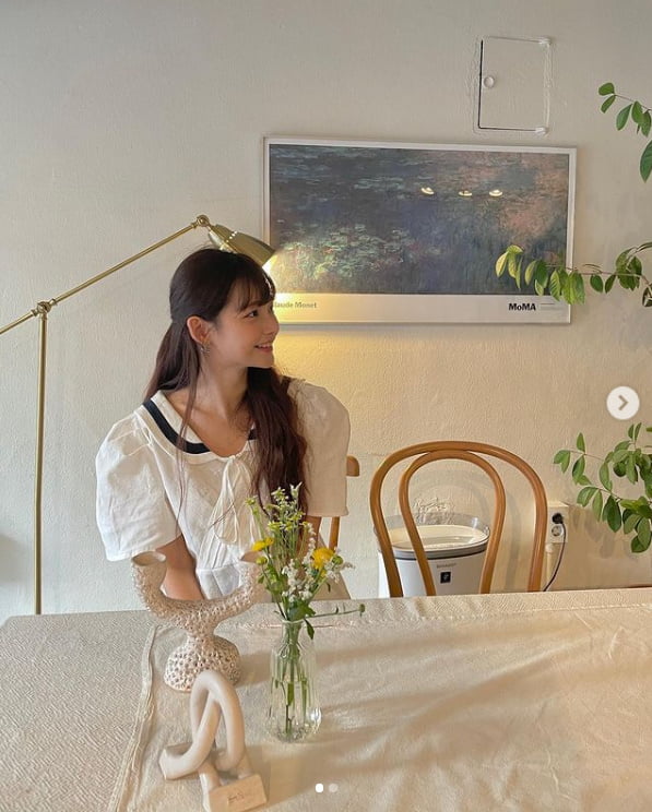하연수, 원조 꼬북좌의 위엄...월요병 날리는 상큼한 미소 [TEN★]