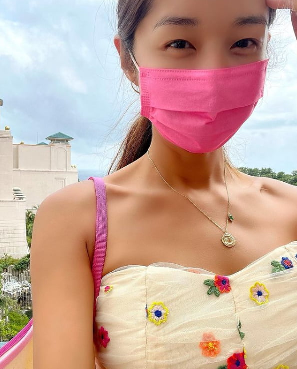 '-23Kg' 김빈우, 다이어트로 완성된 가녀린 쇄골라인[TEN★]