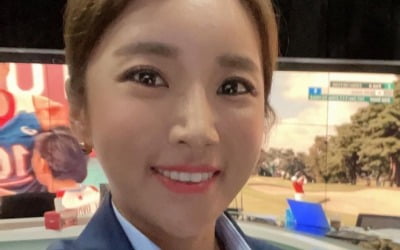'이완♥' 이보미, 해설위원 아닌 아이돌 데뷔해도 될 듯 "응원 부탁드립니다" [TEN★]
