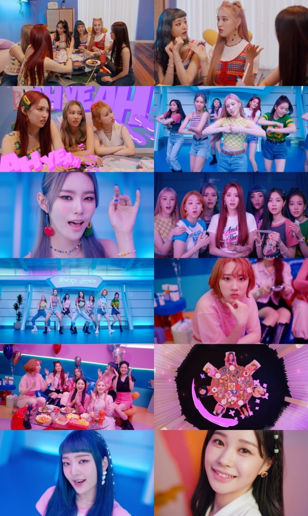 /사진 = 위클리 신곡 '홀리데이파티' 뮤직비디오