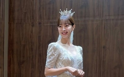 고원희, 눈 뗄 수 없는 웨딩드레스 자태 '눈부시네'