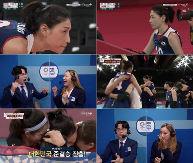 여자 배구X한유미X이호근 조합이 金…KBS 올림픽 시청률 압도적 1위 