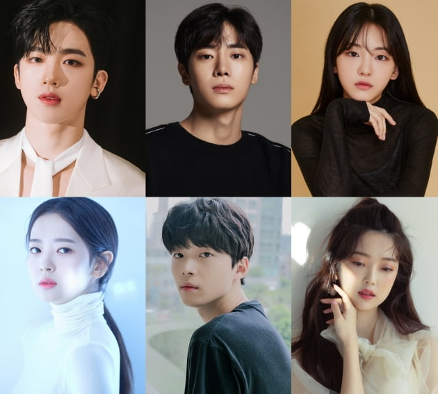 '학교 2021' 배우 라인업/ 사진=위엔터테인먼트, 제이와이드컴퍼니, 아티스트컴퍼니, 미스틱스토리, 커즈나인엔터테인먼트