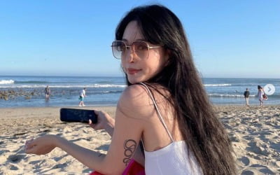 한예슬, 살짝 노출된 지방종 의료사고 흉터…너무 안타까워 [TEN★]