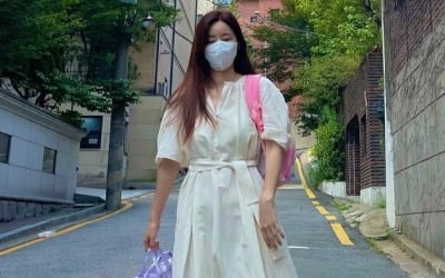 '한재석♥' 박솔미, 아침부터 이렇게 꾸밀 시간 있다고? 비주얼에 진심인 편 [TEN★]