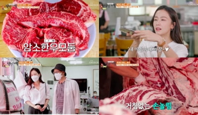 [TEN 리뷰] '현대판 공주' 홍수현, 한우 맛에 홀릭…"비빔밥 같은 배우 되고파" ('백반기행')[종합]