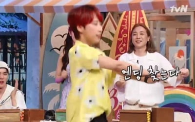 재재, 폭풍 댄스+열창…신동엽 "쟤 PD아니야" ('놀토')