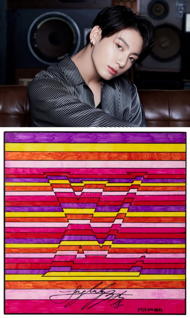 방탄소년단 정국, 'LV' 입체감 구현해 제작 참여한 트렁크..루이비통 쇼원도 아트 전시 