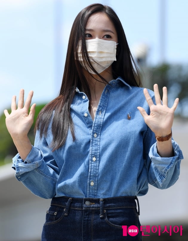 [TEN 포토] 정수정 '드라마 '경찰수업'으로 만나요''