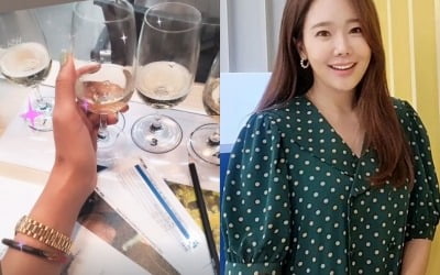 '백종원♥' 소유진, 명품L사 팔찌 하고 와인클래스 "샴페인 마시고파" [TEN★]
