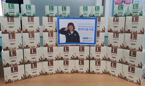플랜코리아 홍보대사 개그우먼 김민경, 다문화가정 여아 등에게 생리대 지원