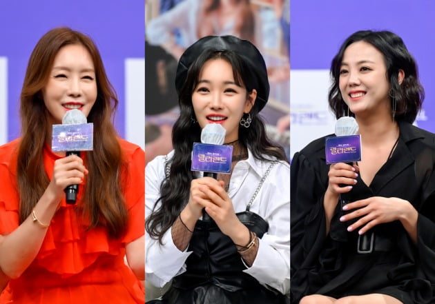 배우 김정은, 이유리, 고은아./사진제공=채널A