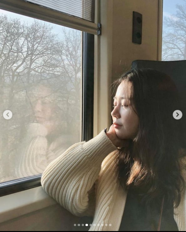 한승연, 일상이 화보…자연광도 돕는 미모 [TEN★]