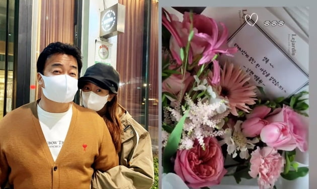 소유진, ♥백종원 '생축~ 태어나신 게 일단 한 사람을 살렸습니다~'...센스도 백점[TEN★]