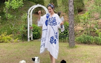 '임신' 성유리, 태어날 쌍둥이에 "삼총사"까지…대가족 이뤘네 [TEN★]