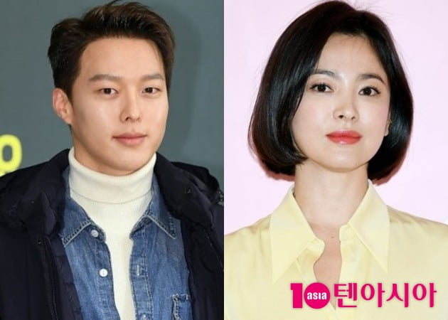 배우 장기용(왼쪽)과 송혜교/ 사진=텐아시아DB
