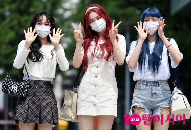[TEN 포토] 위클리 지한-조아-박소은 '여친룩의 정석'