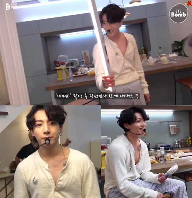 방탄소년단 정국, 스타워즈 제다이''빙의' "이거 광선검이야"