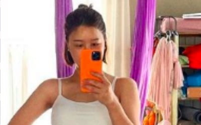 박은지, 임산부 맞아?…날씬한 몸매에 배반 '볼록' [TEN★]