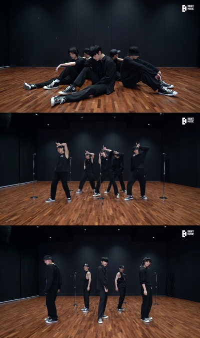 투모로우바이투게더 '루저 러버' 안무 영상, 절제美 속 폭발적 에너지