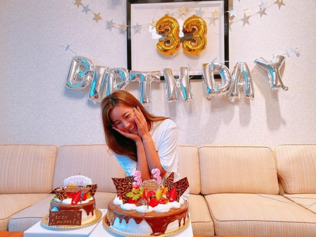'결혼 3년 차' 이보미, ♥이완 없이 "격리 중 생일"…미소 잃지 않았네 [TEN★]